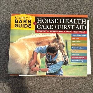 Horse Health Care and First Aid Book!